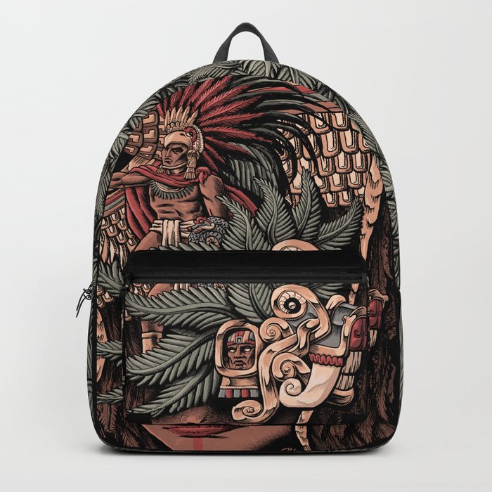Aztec Eagle Warrior Backpack