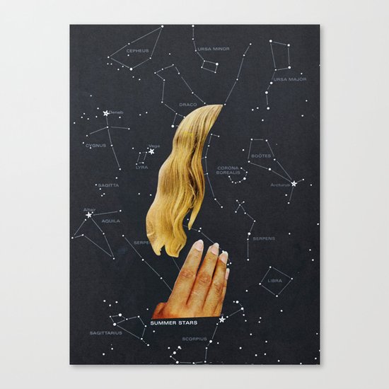 SUMMER STARS Canvas Print