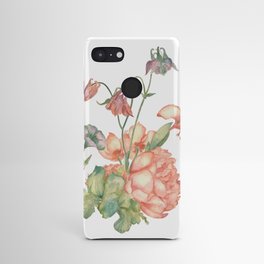 Watercolor pink bouquet arrangment Android Case