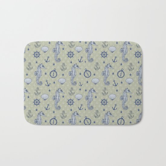 Seahorses Bath Mat