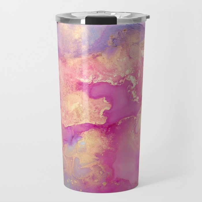 Alcohol Ink - Nebula 2 Travel Mug
