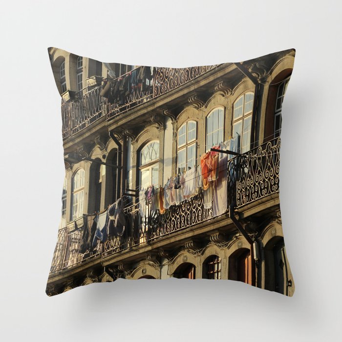 Art Nouveau Architecture Throw Pillow