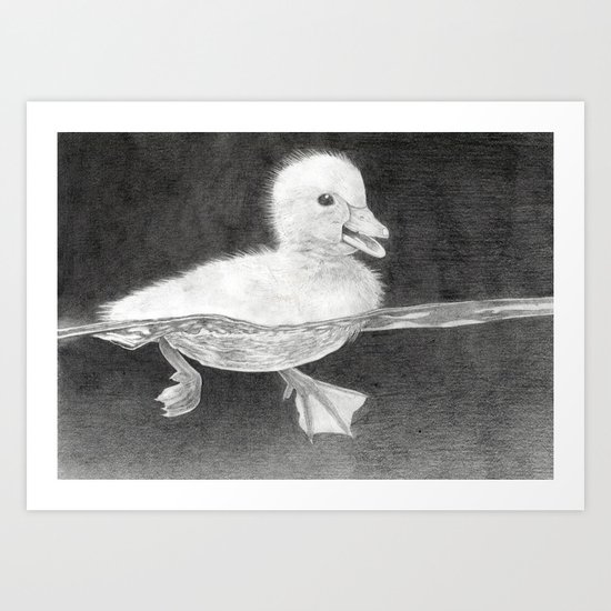 "Ducky" Art Print