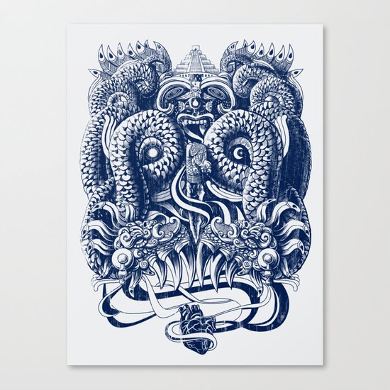 Tlaloc Canvas Print
