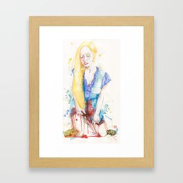 Her Virtue  Framed Art Print