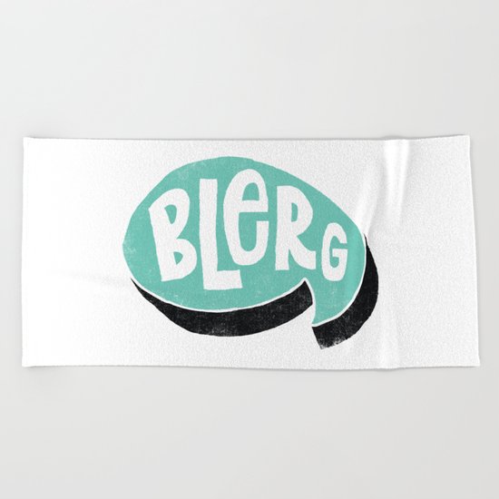 BLERG Beach Towel