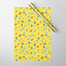 Flowers-Perennials Wrapping Paper