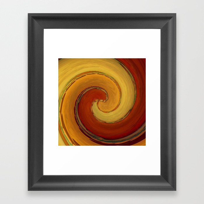 Southwestern Whirlwind art and home decor Framed Art Print