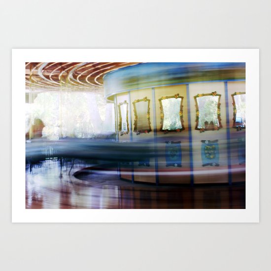 carousel Art Print