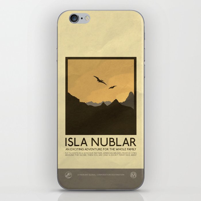 Silver Screen Tourism: Isla Nublar / Jurassic Park World iPhone Skin