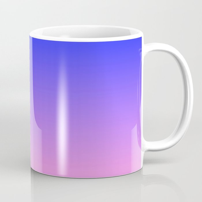 OMBRE BRIGHT BLUE & PINK COLOR Coffee Mug