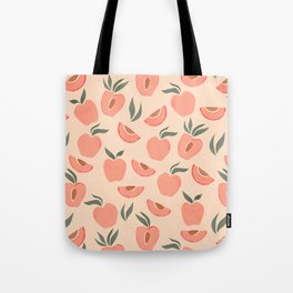 Peach Theme Tote Bag
