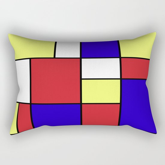 Abstract #406 Rectangular Pillow