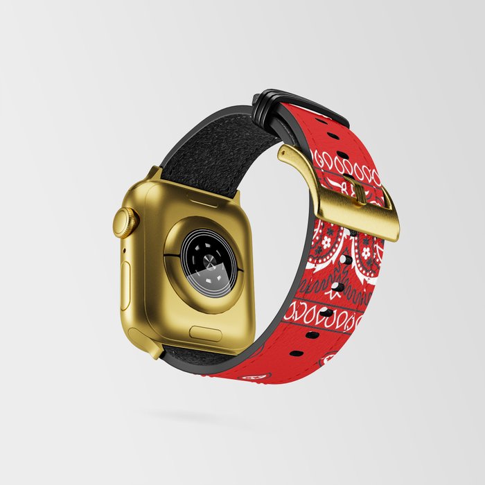 Red bandana hot sale apple watch band