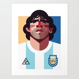 DM10 | La Albiceleste Art Print