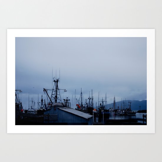 Harbor Art Print