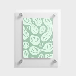 Minty Fresh Melted Happiness Floating Acrylic Print