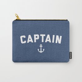 Captain Nautical Ocean Sailing Boat Funny Quote Carry-All Pouch