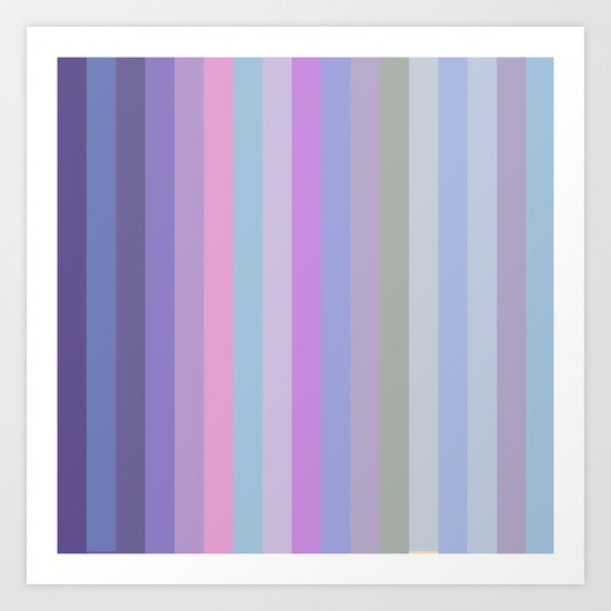 New Stripes # 5 Art Print