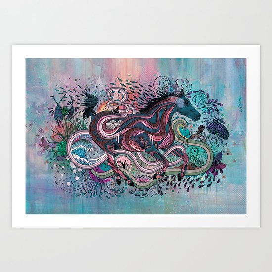 Poetry in Motion Art Print