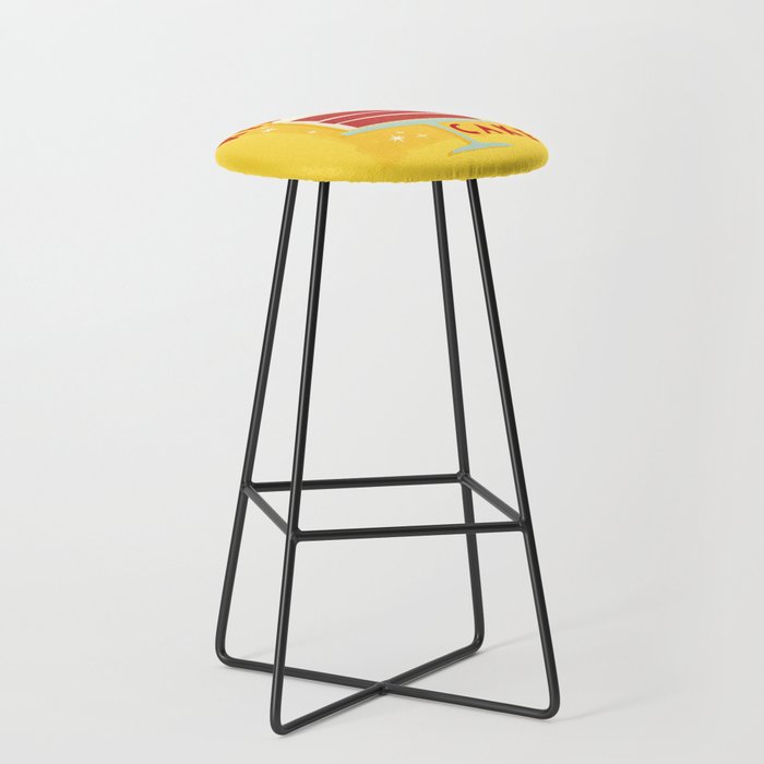 All American Classic Red Velvet Cake Bar Stool By Sunnybunny