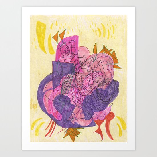 Abstract 8 Art Print