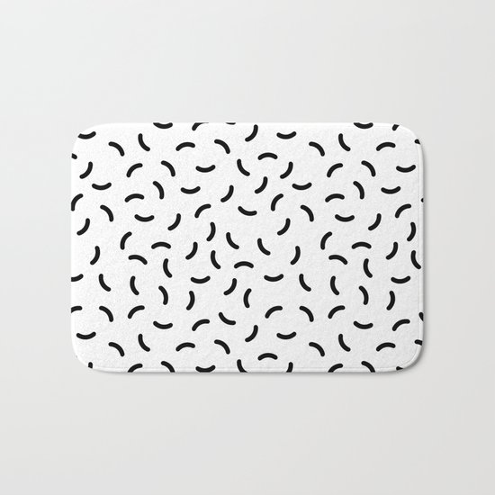 Memphis pattern 36 Bath Mat