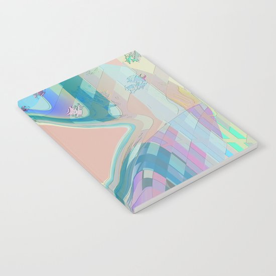 abstract pastel no. 14 Notebook