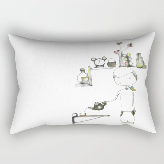 life's good - cs184 Rectangular Pillow