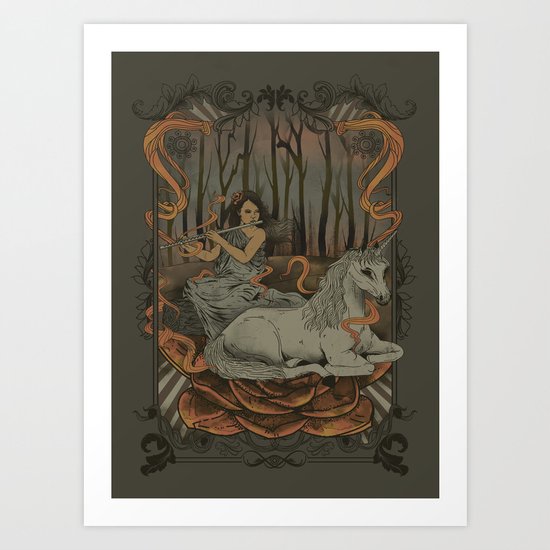 An Old Myth Art Print