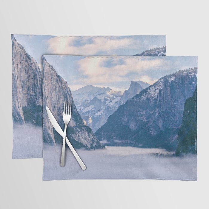 Fog in The Valley Placemat