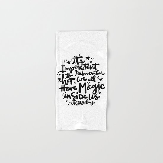 Magic Inside Hand & Bath Towel
