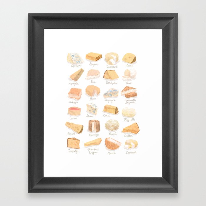 Cheese Revamp Framed Art Print