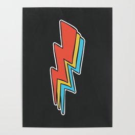 Rock Lightning Poster