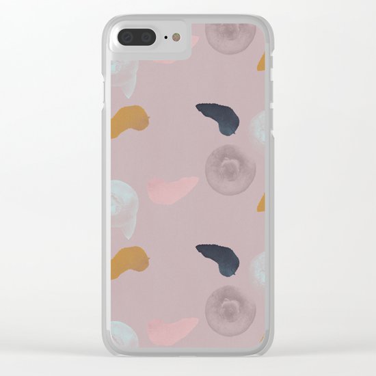 Blueberries 1 Clear iPhone Case