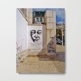 URBAN PHOTOGRAPH - MARTIM MONIZ (LISBON)  Metal Print | Graphic Design, Architecture, Digital, Photo 