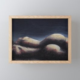 Lay Me Down  Framed Mini Art Print