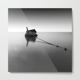 Sinking boat in the harbor and fog black and white nautical maritime ship art photograph - photogrpahy - photographs Metal Print | Photo, Mississipi, Newport, Photographs, Black And White, Ships, Monochrome, Michigan, Lake, Yachts 