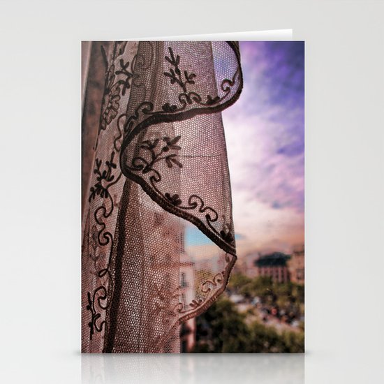 Gaudi's Window Stationery Cards