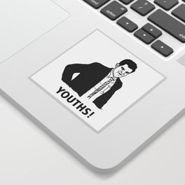 Youths! Sticker