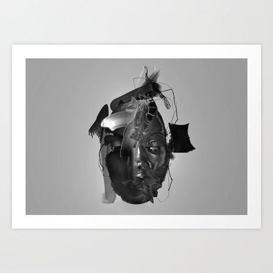Emotional Reaction Art Print