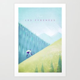 Pyrenees Art Print