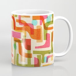 Mid Century Modern Shapes Coffee Mug