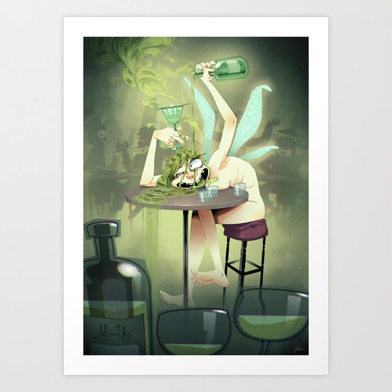 Absinthe Art Print
