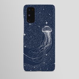 starry jellyfish Android Case