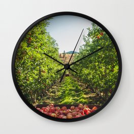 Apple Harvest II Wall Clock