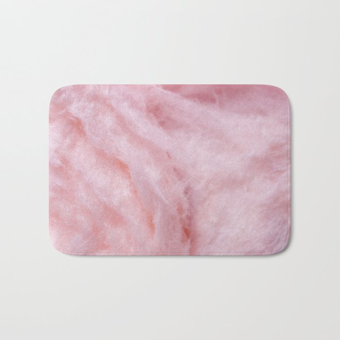 Light Pink Cotton Candy Bath Mat