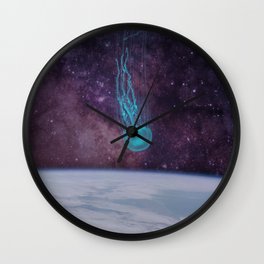 Falling Star | Jellyfish Rising Wall Clock