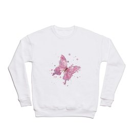 WATERCOLOR BUTTERFLY Crewneck Sweatshirt