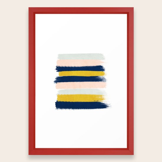 Stripes Minimal Trendy Color Palette Gold Silver Metallic Minimal Home Decor Framed Art Print By Charlottewinter Society6
